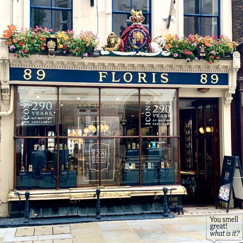 Floris of London : shopping royal à Londres