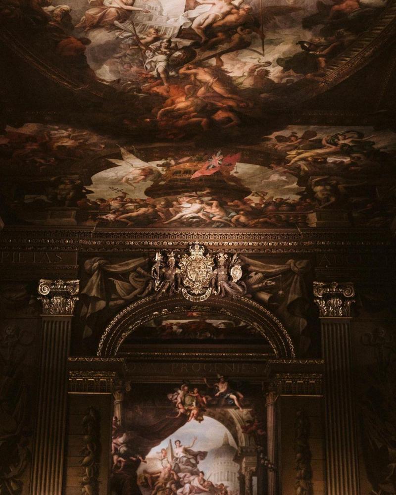 The painted hall